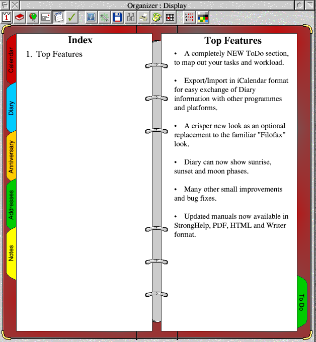 Notes section